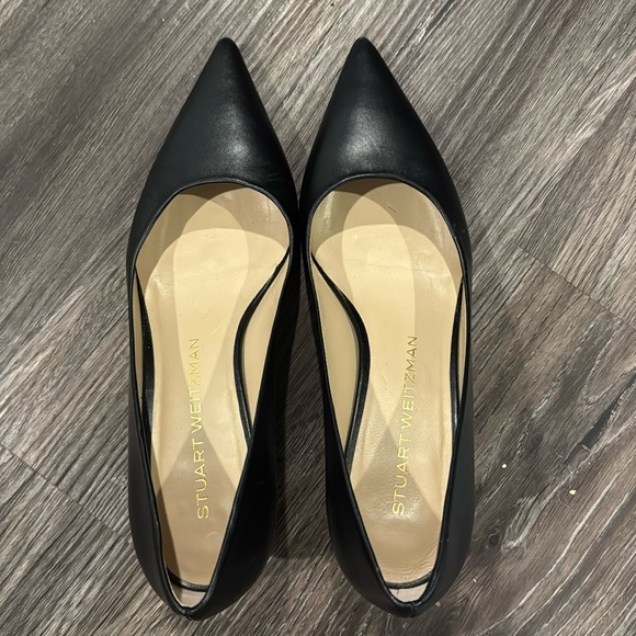 Stuart Weizman Black Heels - Picture 1 of 3